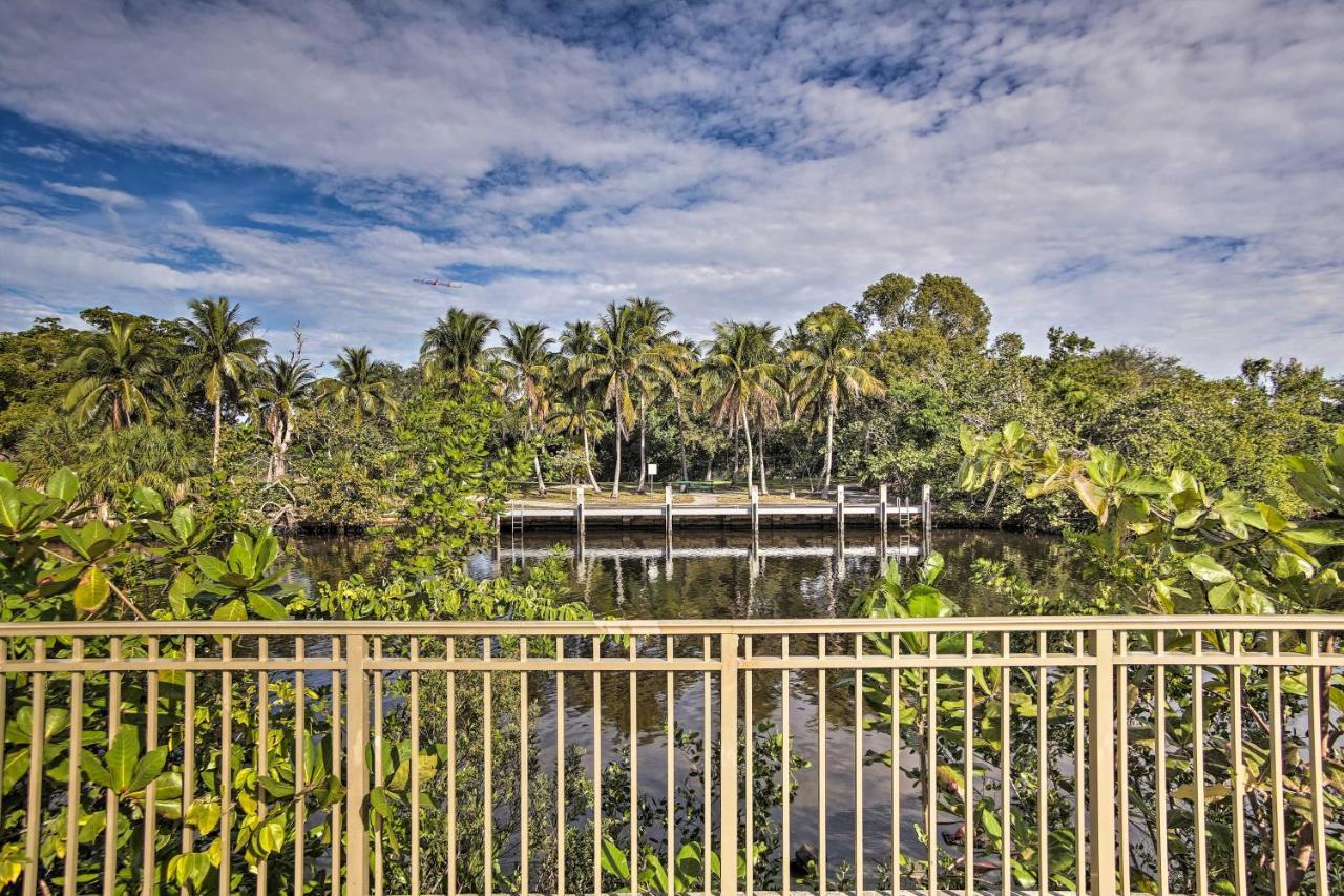 Canal Side Retreat With Dock, By Hollywood Boardwalk Fort Lauderdale Kültér fotó